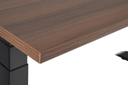 Biurko regulowane FIGHTER SINGLE DESK 140x70 - orzech/czarny