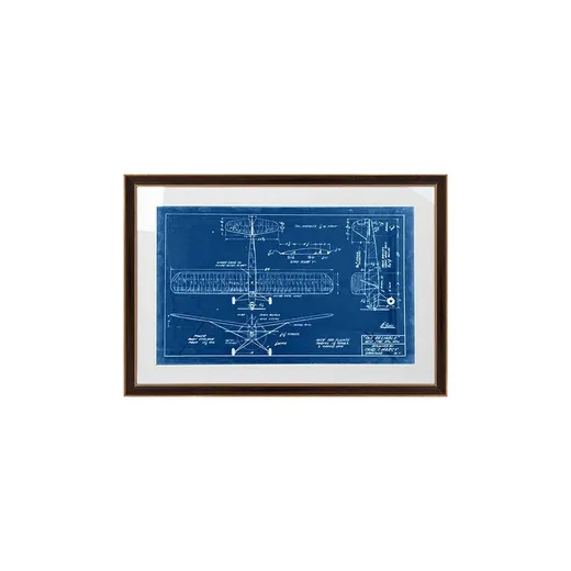 Obraz MECHANICAL PLANE 3 90x62