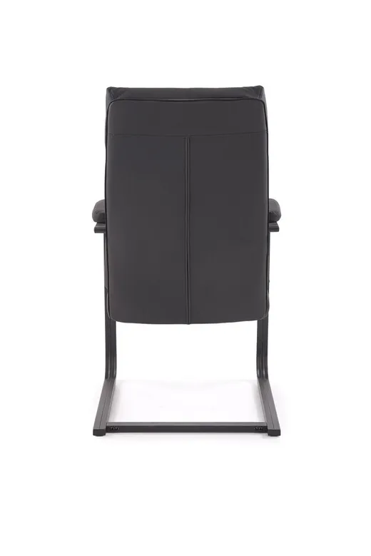 Fotel pracowniczy ADRIANO SKID - czarny