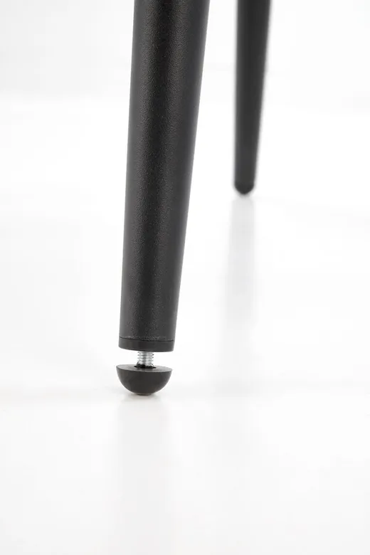 Krzesło welurowe K580 - beżowy