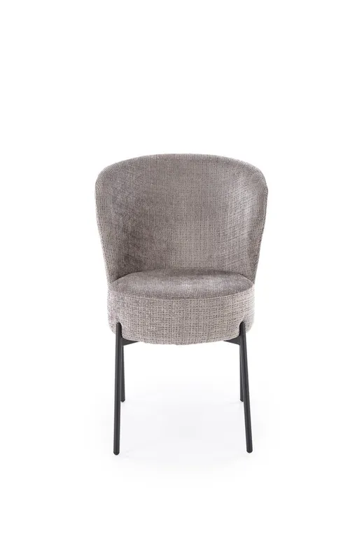 Krzesło tapicerowane K590 - popielaty