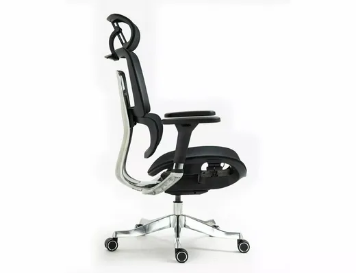 Fotel obrotowy ergonomiczny WINNER LUX - czarny