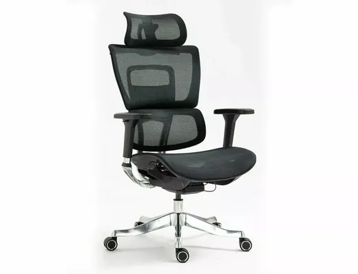 Fotel obrotowy ergonomiczny WINNER LUX - czarny