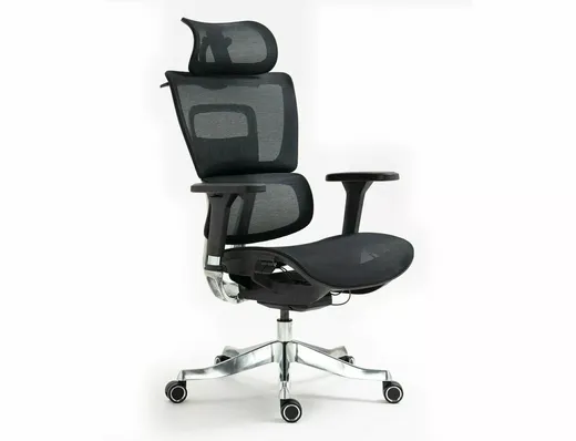 Fotel obrotowy ergonomiczny WINNER LUX - czarny