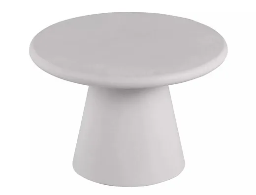 Ława okrągła AURORA 60 cm - jasny szary
