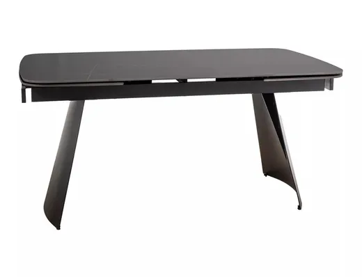 Stół rozkładany BACARDI 160/240x90 - czarny mat