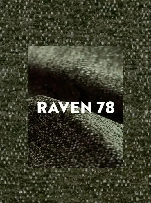 Krzesło tapicerowane ELTON Raven - złoty/oliwkowy Raven 78