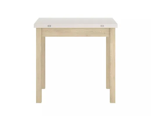 Stół rozkładany FLIP 80/160x80 - kaszmir/dąb cremona torro