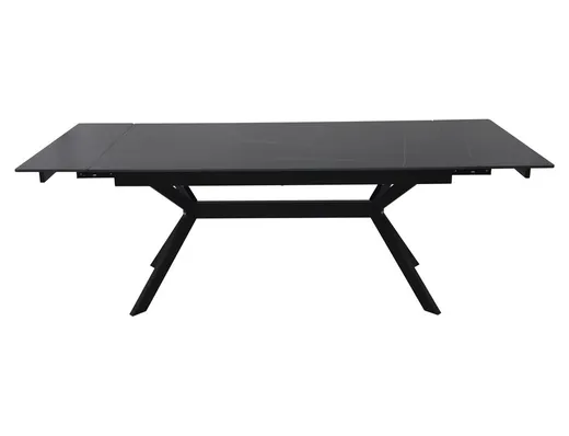 Stół rozkładany IMPERIA 160/220x90 - czarny