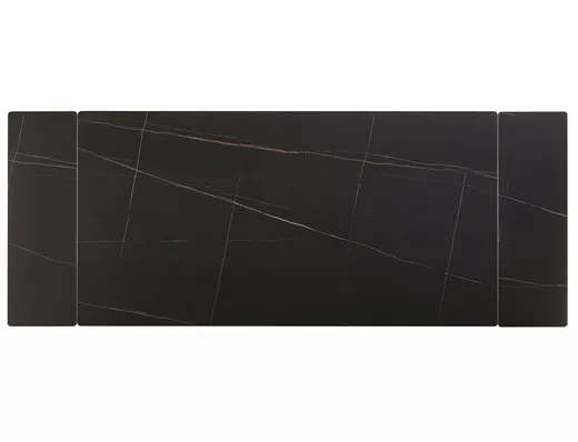 Stół rozkładany IMPERIA 160/220x90 - czarny