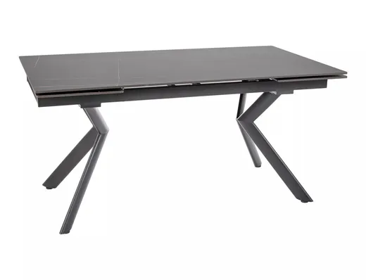 Stół rozkładany NORTON 160/240x90 - czarny mat