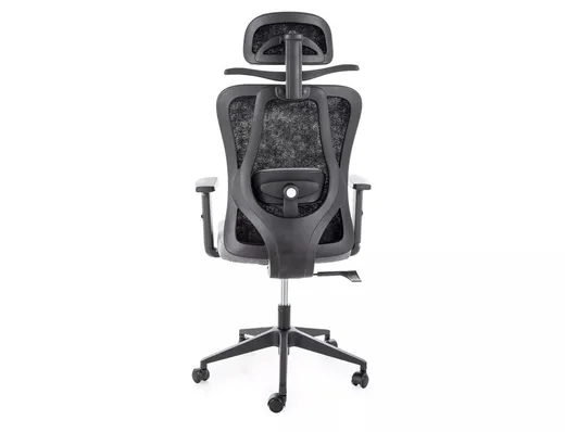 Fotel obrotowy Q-080M - czarny