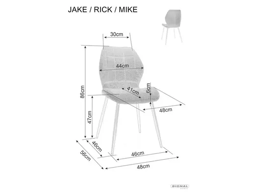 Krzesło tapicerowane welurowe RICK Velvet - czarny Bluvel 19