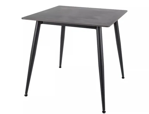 Stół RION 80x80 - czarny mat