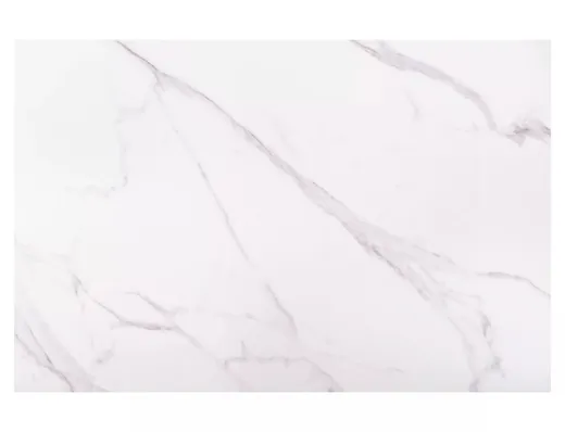 Stół rozkładany SENTO 120/180x80 - biały połysk/czarny mat