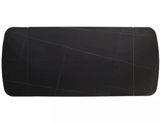 Stół rozkładany SENTO 120/180x80 - czarny mat