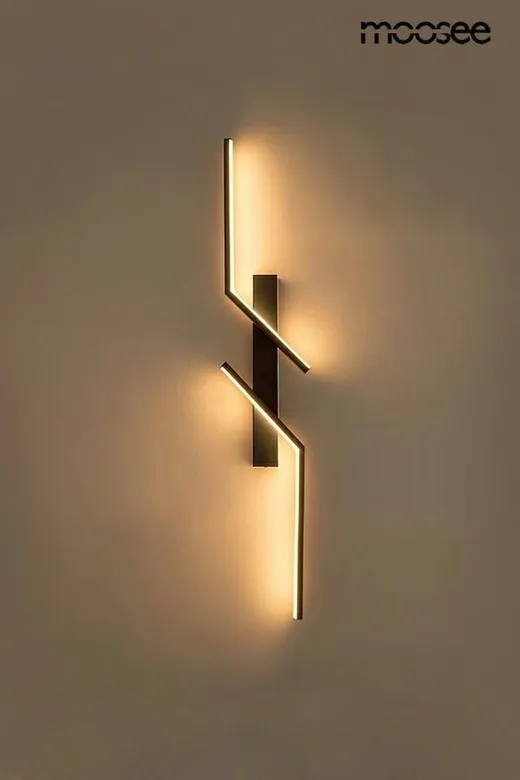 MOOSEE Lampa ścienna MAISON 60 - czarny