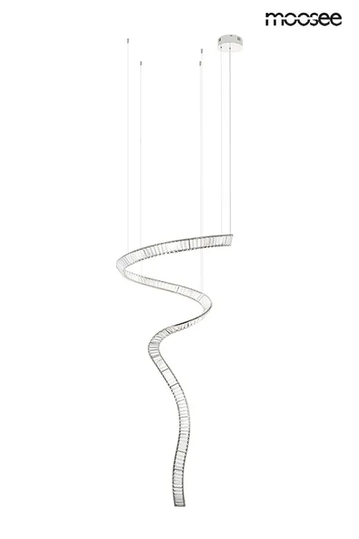 MOOSEE Lampa wisząca WAVE CORDON 1A - chrom