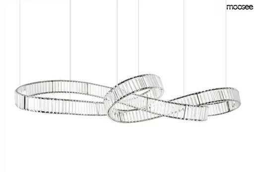 MOOSEE Lampa wisząca WAVE 160B - chrom