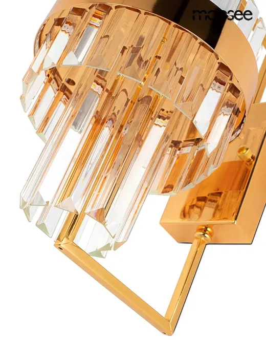 MOOSEE Lampa ścienna IMPERO - złoty
