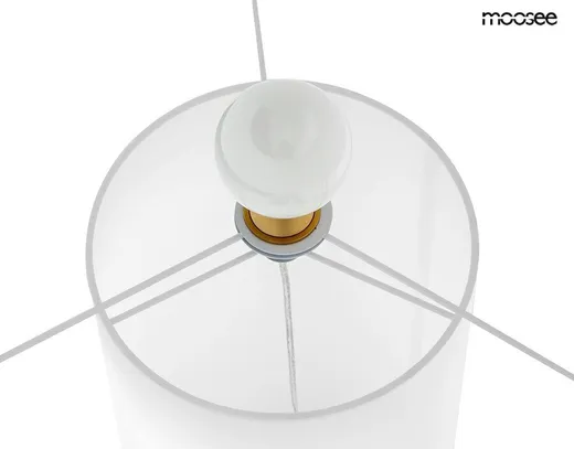 MOOSEE Lampa podłogowa KAS 200 - biały