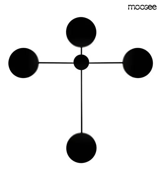 MOOSEE Lampa ścienna SHADOW 4 - czarny
