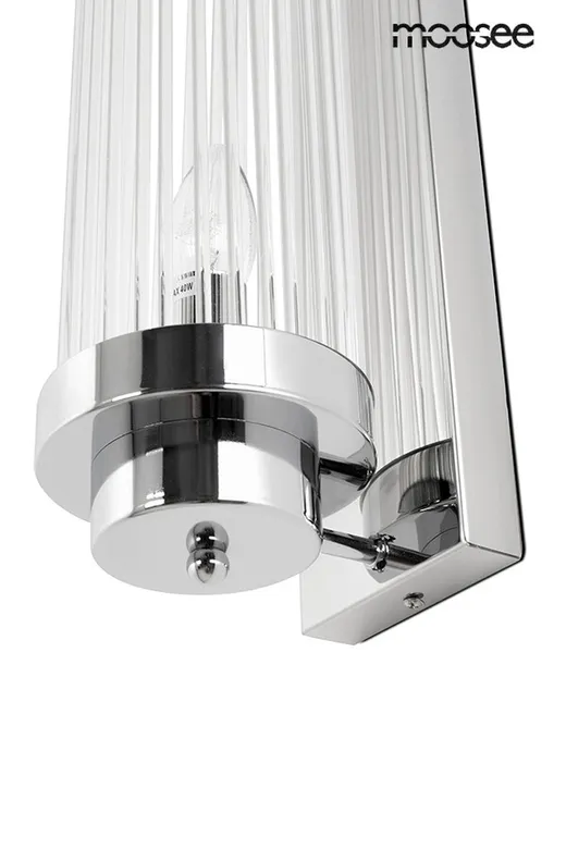 MOOSEE Lampa ścienna COLUMN 40 - srebrny