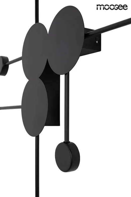 MOOSEE Lampa ścienna SHADOW MULTI - czarny