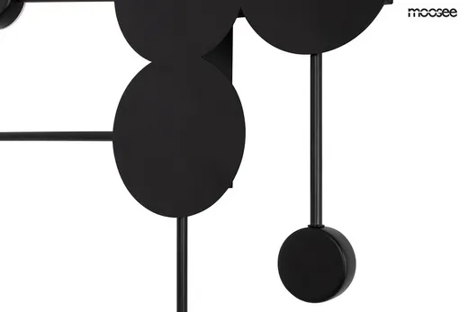 MOOSEE Lampa ścienna SHADOW MULTI - czarny