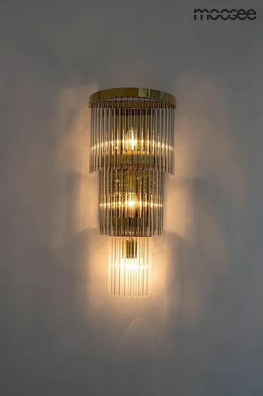 MOOSEE Lampa ścienna ESTRO - złoty