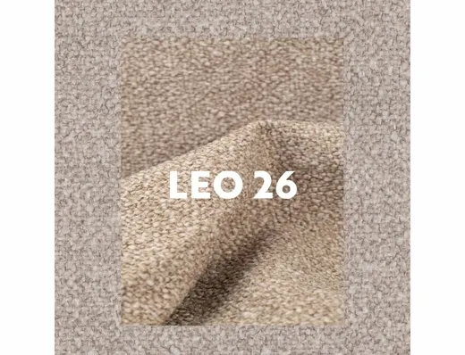 Krzesło obrotowe tapicerowane BALLO Leo - beżowy Leo 26