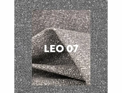 Krzesło obrotowe tapicerowane BALLO Leo - szary Leo 07