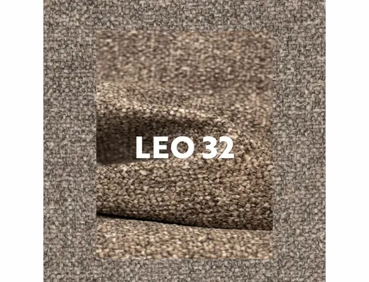 Krzesło obrotowe tapicerowane NOTTI Leo - ciemny beżowy Leo 32