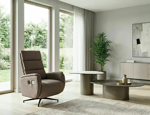 Ława BELLO A 120x80 - czarny połysk/miedziany