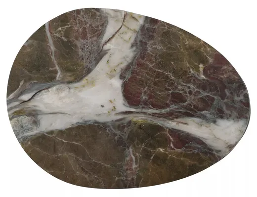 Ława GUSTO B 98x73 - brąz połysk/miedziany