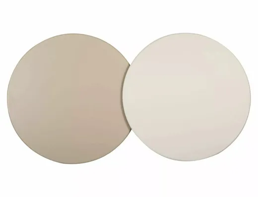Ława okrągła NOEMI 80 cm - beżowy
