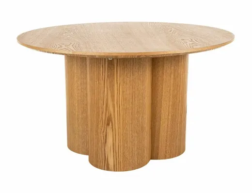Ława okrągła ROSALIA 80 cm - dąb