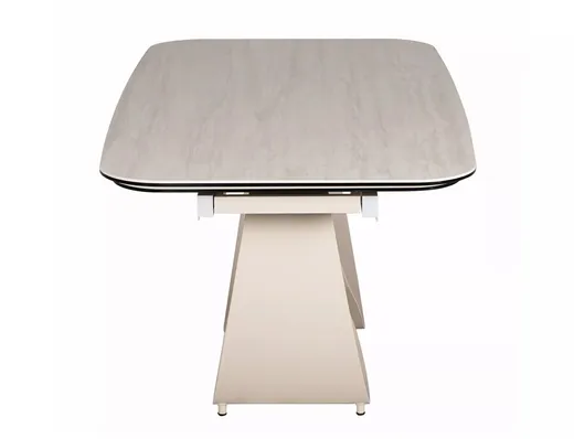 Stół rozkładany INFINITY CERAMIC 160/240x95 - beżowy/kaszmir