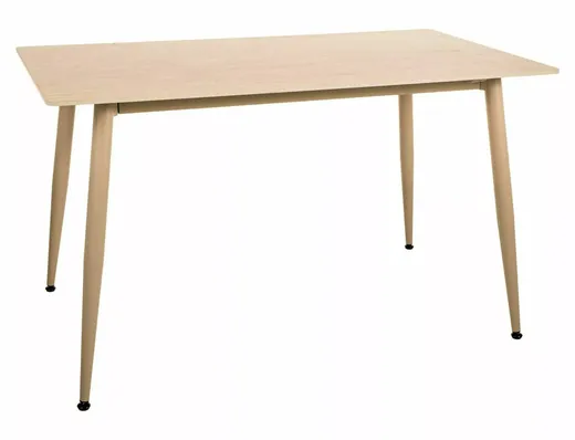 Stół RION 130x70 - beż mat/kaszmir