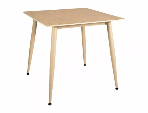 Stół RION 80x80 - beż mat/kaszmir