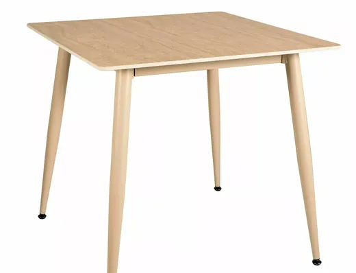Stół RION 80x80 - beż mat/kaszmir