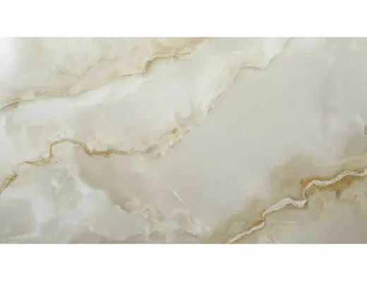 Stół rozkładany SALVADORE CERAMIC 160/240x90 - beż połysk/czarny