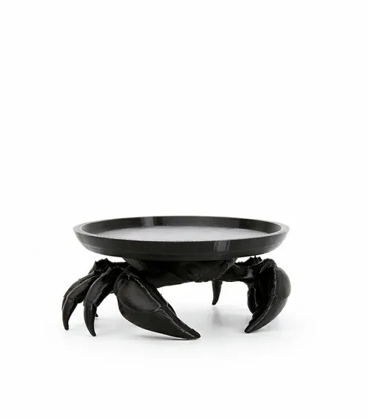 Taca dekoracyjna SHP CRAB - czarny