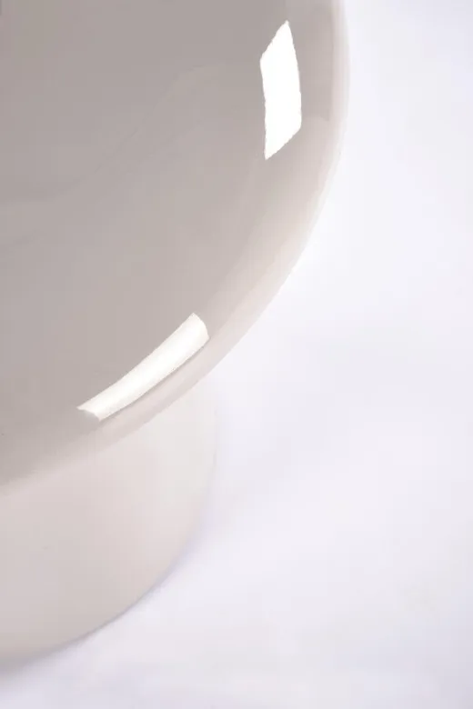 Ława okrągła LOARA S 45 cm - kaszmir połysk