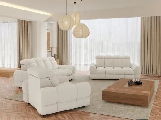Sofa 3-osobowa TOLLO 3E z wysuwanym siedziskiem