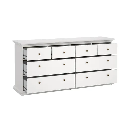 Komoda PARIS 4+4 - biały mat
