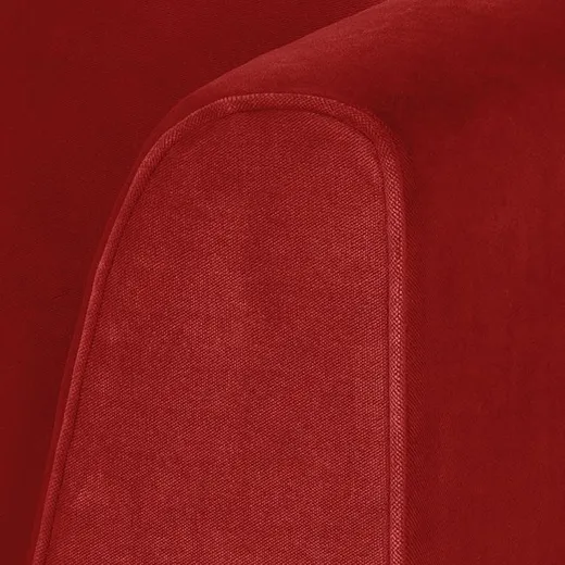 Sofa nowoczesna 3-osobowa LILY - bordowy
