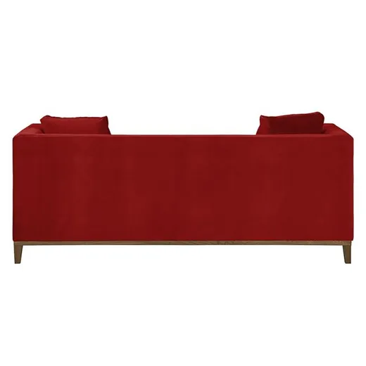 Sofa nowoczesna 3-osobowa LILY - bordowy