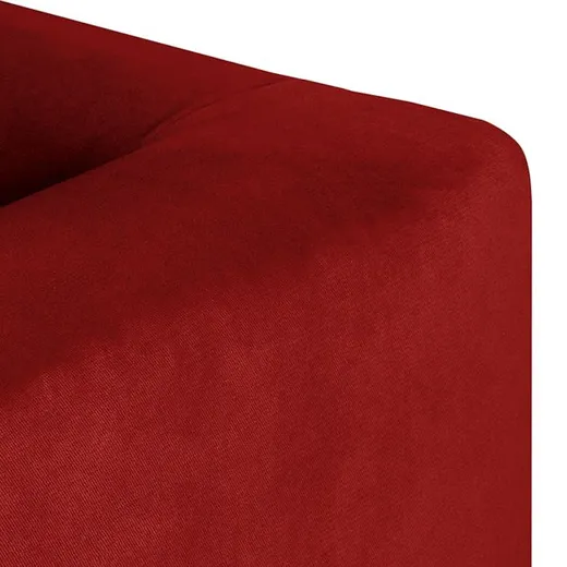 Sofa nowoczesna 3-osobowa LILY - bordowy