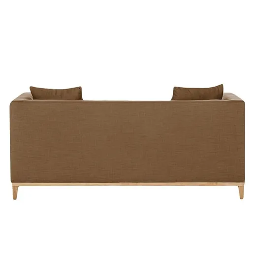Sofa nowoczesna 2-osobowa LILY - brązowy